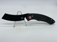 RED HORSE KNIFE WORKS Carbon Fiber Hell Razor Automatic w/ OMP Box