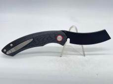RED HORSE KNIFE WORKS Carbon Fiber Hell Razor Automatic w/ OMP Box