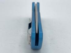 DYNAMIC KNIFE DESIGN USA Blue Python Push Button Automatic w/ OMP Box