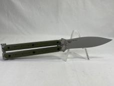 BRADLEY CUTLERY CO. BCC901 1st Production Run OD Green G10 Kimura Butterfly w/ OMP Box