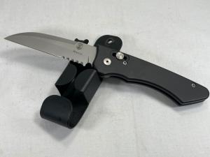 ROB DALTON Waco Combo Wharncliffe Bar Lock Folding Automatic #273 w/ Sheath