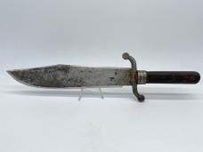 Rare 1860s MURRAY & GRAY/J.J. HIRSCHBERG Louisville KY Civil War-era Bowie w/ Sheath