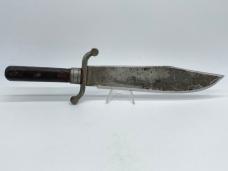 Rare 1860s MURRAY & GRAY/J.J. HIRSCHBERG Louisville KY Civil War-era Bowie w/ Sheath