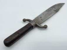 Rare 1860s MURRAY & GRAY/J.J. HIRSCHBERG Louisville KY Civil War-era Bowie w/ Sheath