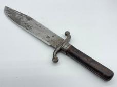 Rare 1860s MURRAY & GRAY/J.J. HIRSCHBERG Louisville KY Civil War-era Bowie w/ Sheath