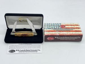 2014 CASE I208 SS Genuine Mammoth Ivory Half Whittler w/ OMP BOX