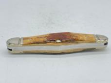2014 CASE I208 SS Genuine Mammoth Ivory Half Whittler w/ OMP BOX