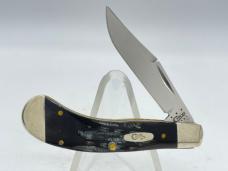 2013 CASE TBBH1110 SS Genuine Buffalo Horn Saddlehorn w/ OMP Box