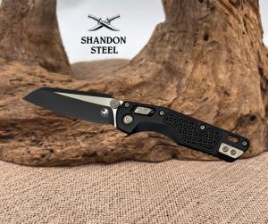 Microtech MSI RAM LOK Mini Tan Frag Aluminum Handles w/ Apocalyptic M390MK
