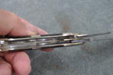 Parker Custom Shop Seki Japan Huge Gunboat 3 Blades All hand File Work By Mamoru Katoh Japan 1980
