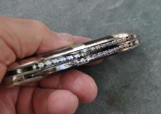 Parker Custom Shop Seki Japan Huge Gunboat 3 Blades All hand File Work By Mamoru Katoh Japan 1980