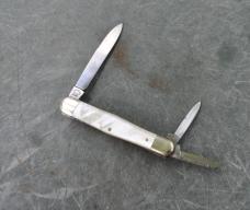 Frank Buster Pearl Whittler Gator Cutlery Club Knife Tampa FL Show 1982 1 Of 100