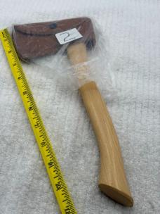 LL Bean Inc Freeport Maine Miniature Belt Axe or Camping Axe With Sheath (2)