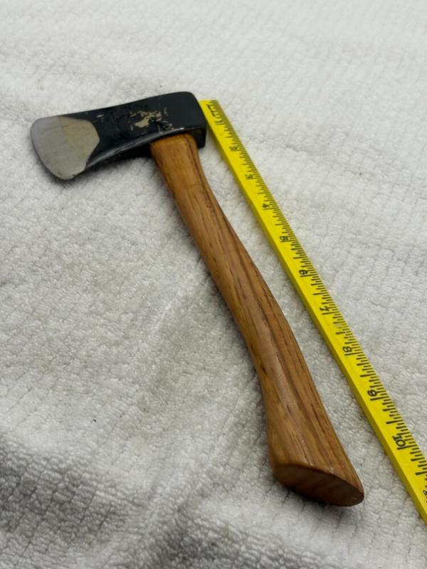 Miniature Belt Hatchet or Possible Salesman Sample Small Axe 10 3/4" Long (4) Miniature Belt Hatchet or Possible Salesman Sample Small Axe 10 3/4" Long (4)