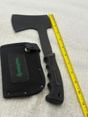 Remington Made In USA Hatchet 10 3/4" Long With Nylon Sheath (5)