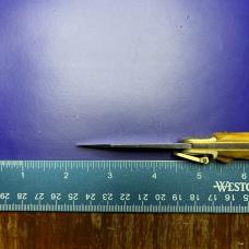Hubertus Solingen Leverlock Automatic Knife Stag Scales (READ)