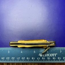 Hubertus Solingen Leverlock Automatic Knife Stag Scales (READ)