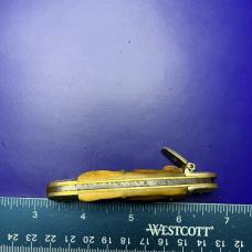 Hubertus Solingen Leverlock Automatic Knife Stag Scales (READ)