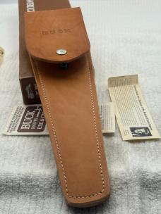 Buck Knives USA Saw Buck Model 15400 New In Box With Papers And Sheath