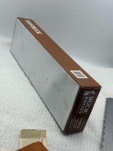 Buck Knives USA Saw Buck Model 15400 New In Box With Papers And Sheath