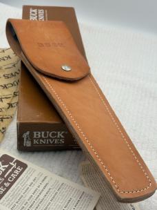 Buck Knives USA Saw Buck Model 15400 New In Box With Papers And Sheath