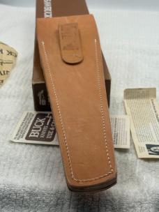 Buck Knives USA Saw Buck Model 15400 New In Box With Papers And Sheath