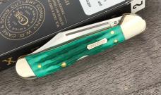 Case XX 2022 Mini Copperlock Jade Bone Kinfolk Jig Lock-back Gorgeous!