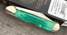 Case XX 2022 Mini Copperlock Jade Bone Kinfolk Jig Lock-back Gorgeous!
