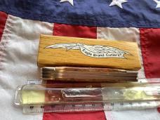 Vintage Parker Eagle Brand Trapper (Mdl# 95149) w/ Fantastic Appaloosa Bone Handles -a beauty!