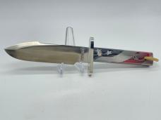 RANDALL MADE KNIVES Model #17 75th Anniv. American Flag Astro w/ Sheath (78/200)