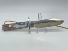 RANDALL MADE KNIVES Model #17 75th Anniv. American Flag Astro w/ Sheath (78/200)