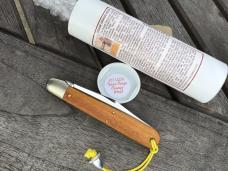 Great Eastern Cutlery 651122SS Ben Hogan Texas Osage Orange Wood GEC Stainless Steel