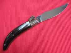 Lepre Quality Italian Unique Switchblade Knife Horn Limited Edition 2015 MANIAGO ITALY w/Certificate