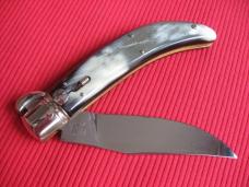 Lepre Quality Italian Unique Switchblade Knife Horn Limited Edition 2015 MANIAGO ITALY w/Certificate