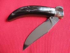 Lepre Quality Italian Unique Switchblade Knife Horn Limited Edition 2015 MANIAGO ITALY w/Certificate
