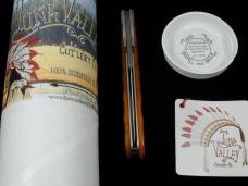 Tuna Valley Cutlery Catalina Wine Jigged Bone Mountain Cougar Swing Guard Knife Rare 1 of 10 COA USA