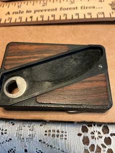 Never worn Gerber belt buckle knife wood vintage 