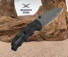 CIVIVI Natterjack G10 Handle Damascus Drop Point Blade Pocket Clip C24028-DS1