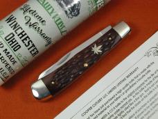 Weed & Co. Brown Jigged Bone Trapper Knife from Cooper Cutlery USA 5219BRJB