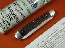 Weed & Co. Brown Jigged Bone Trapper Knife from Cooper Cutlery USA 5219BRJB