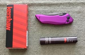 Kershaw Launch 1 Automatic Knife 7100PURBW Mint