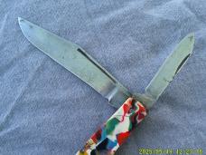 Unmarked Multi Colored Celluloid 4" Jack