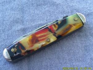 Kent NY City Multi color knife