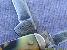 Kent NY City Multi color knife