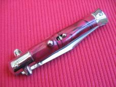 Vintage Italian Button Open Button Close Tourist Stiletto Knife - New Old Stock