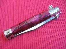 Vintage Italian Button Open Button Close Tourist Stiletto Knife - New Old Stock