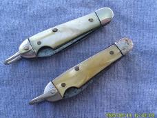 2 miniature Easy Opener knives