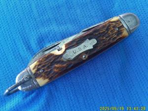 Camillus Cutlery Co WWII Engineering Knife