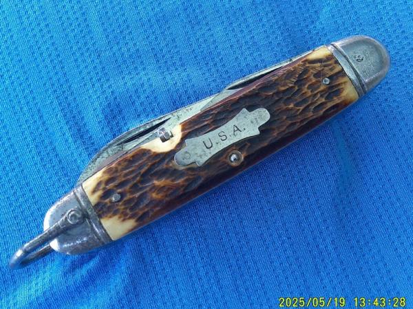 Camillus Cutlery Co WWII Engineering Knife