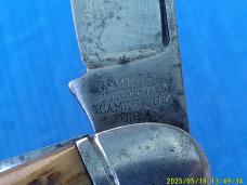 Camillus Cutlery Co Bone Cattle Knife